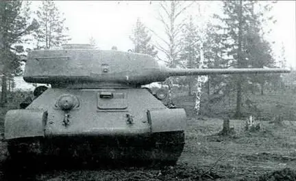 Танк Т34 с 85мм орудием Д5Т в башне Т43 1943 г 183 Опять восемьдесят - фото 97