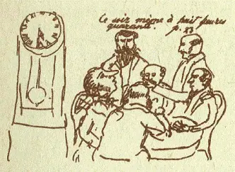 2 октября 1872 года Филеас Фогг крайний справа на стуле со своими постоянными - фото 53