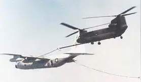 Вертолет MH47D был первым в семействе Чинуков оснащенным системой заправки - фото 110