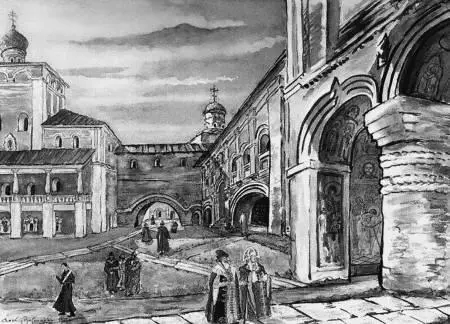 КириллоБелозерский монастырь Художник А М Васнецов Составитель Никоновской - фото 27