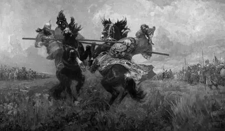 Поединок Пересвета с Челубеем Художник М И Авилов Между прочим список - фото 20