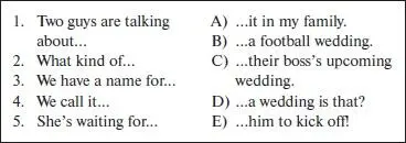 4 Match the words and expressions in the left column to those in the right - фото 54