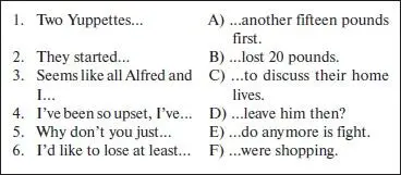 4 Match the words and expressions in the left column to those in the right - фото 62