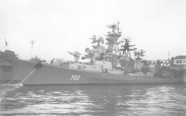 Большой противолодочный корабль Красный Кавказ в 1987 г Большой - фото 98