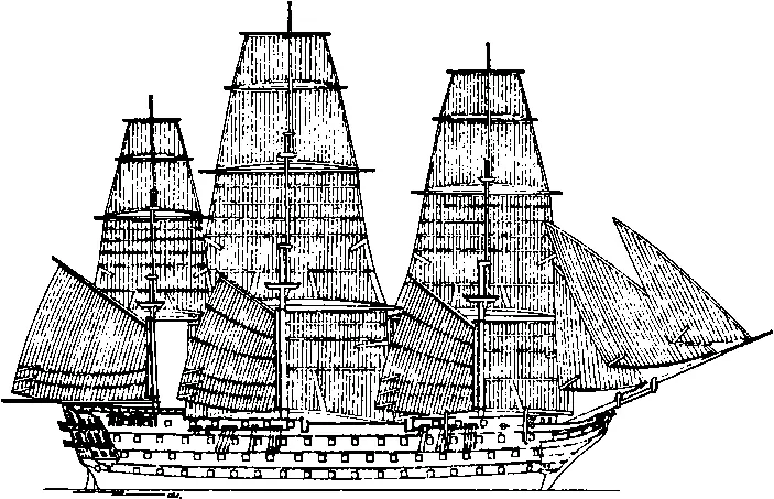 Линейный корабль Черноморского флота Париж 1849 г 130 пушек основные - фото 15