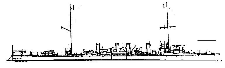 Эскадренный миноносец Громящий 1914 г Реконструкция И И Черникова - фото 86