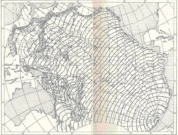 Ход цунами вызванного Чилийским землетрясением 1960 года Мне даже - фото 3