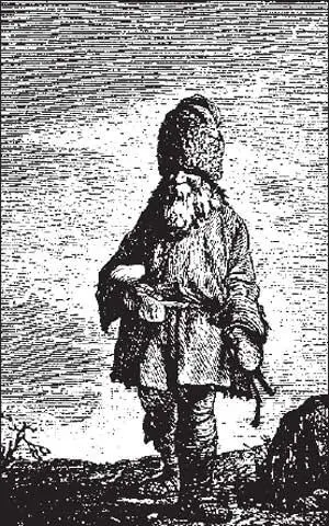 Русский крестьянин XVIII в С гравюры Дальстена Но не только действительно - фото 33