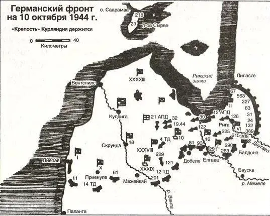 Шёрнер предложил отвод линии фронта на позиции под Тукумсом Несколько позднее - фото 3