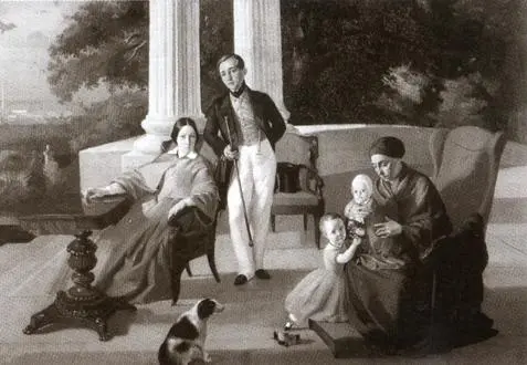 Семейный портрет Е Сорокин 1844 г Кормилица с ребенком Кормилица с - фото 10