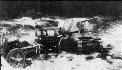 Уничтоженная ударами штурмовиков СУ Мардер 1943 г Разбитая САУ Весче - фото 112