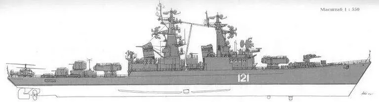 РКР Грозный после модернизации август 1983 г РКР Адмирал Головко по - фото 36