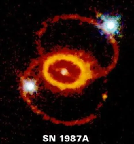 Рис 83 Два кольца у сверхновой SN 1987A возможно представляют собой - фото 87