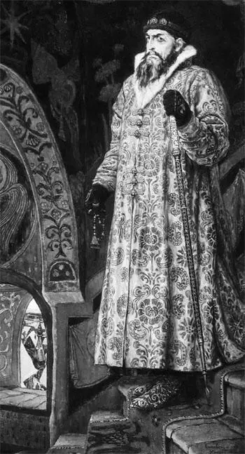 ВМ Васнецов Царь Иван Грозный 1897 А в сопредельном Казанском ханстве - фото 17