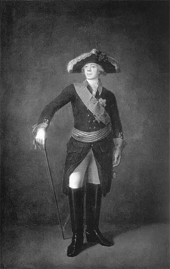 С Щукин Портрет Павла I 1797 Глава Сената генерал Самойлов презрительно - фото 26