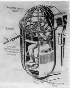 Рис 311 Хвостовая стрелковая башня бомбардировщика Создание - фото 124