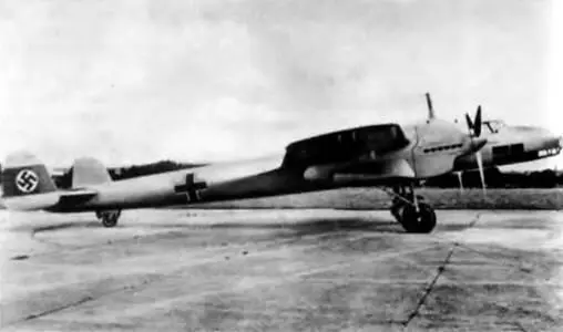 Рис 314 Бомбардировщик Дорнье Dо17 Боевые варианты пассажирских самолетов - фото 128