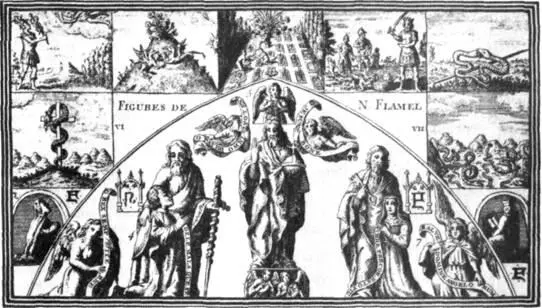 Алхимические фигуры и символы из книги Никола Фламеля С тайной искусственного - фото 31