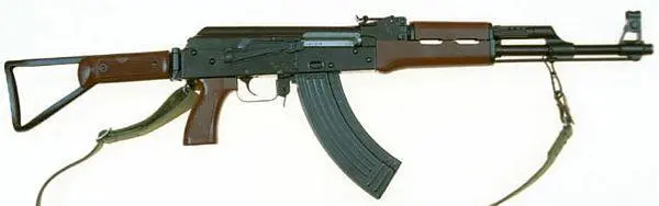 автомат Тип 562 со складным вбок прикладом и снятым креплением для штыка - фото 133