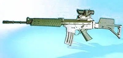 Bofors AK5B вариант с оптическим прицелом Bofors AK5C вариант с - фото 344