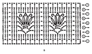Рис 46продолжение в схема вязания основного мотива Готовое изделие - фото 69