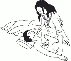 Когда вы выполняете интимный массаж можно проводить кончиками волос по всему - фото 78