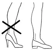 Рис 3 Ношение обуви на высоком каблуке при болезнях суставов ног не - фото 3