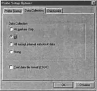 б в Рис 53 Три вкладки окна Probe Setup Options с установками для - фото 105