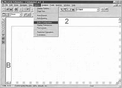 Рис Ч31 Меню Optionsс выбранной опцией Editor Configuration Откроется - фото 338