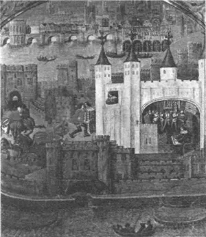 Жизнь в Тауэре Иллюстрация из книги стихов герцога Карла Орлеанского - фото 5