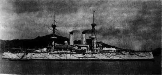 Японский броненосец Yashima в окраске мирного времени И все както сразу - фото 23