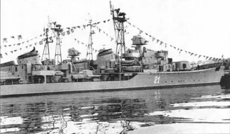 Эсминец Огненный проекта 30бис до модернизации СФ февраль 1955 года фото - фото 46