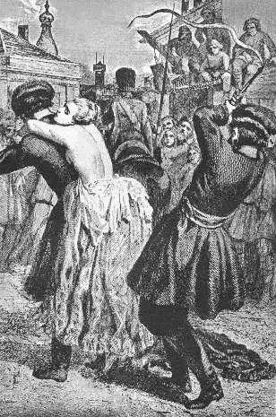Наказание кнутом княгини Н Ф Лопухиной Вырезание ноздрей и клеймение - фото 38