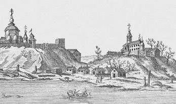 Березов Гравюра XVIII в Могила А И Остермана в Березове Заключен - фото 67