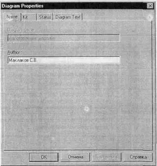 Рис 129 Диалог Diagram Properties 127 Слияние и расщепление моделей - фото 42