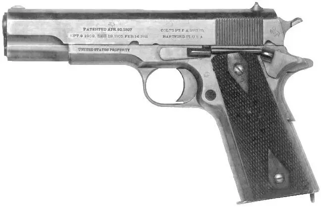Легендарный КОЛЬТ 1911 разработан гениальным Джоном Браунингом в 1910м - фото 4