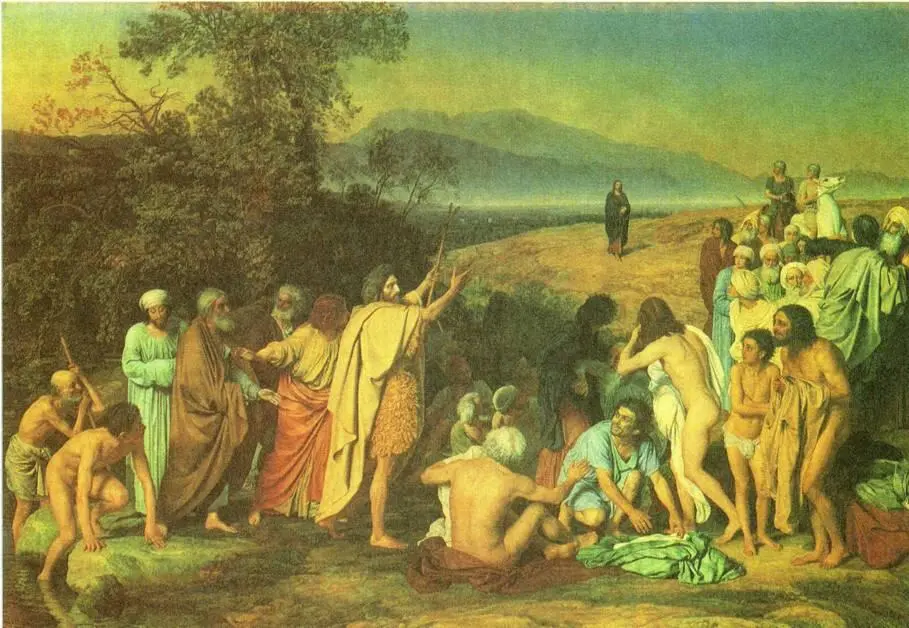 105 А А ИВАНОВ Явление Христа народу 106 А А ИВАНОВ Голова Иоанна - фото 169