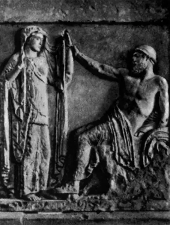 Священный брак Зевса и Геры Метопа храма Геры в Селинунте 460450 гг до н - фото 8