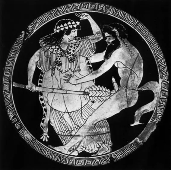 Менада и сатир Около 480г до н э Юные любовники Конец V в до н э - фото 42