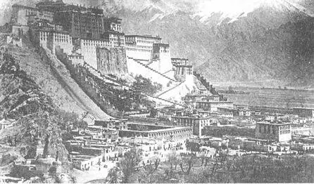 Потала зимний дворец Далайламы в Лхасе Фото из архива А А Терентьева - фото 13