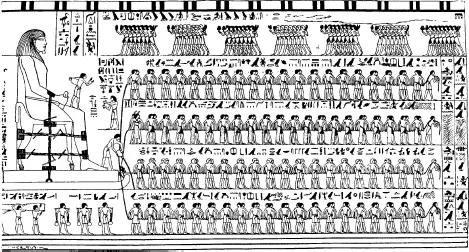 Рис 5 Перевозка колоссальной статуи Из гробницы Джхутихотепа ЭльБерше Для - фото 6