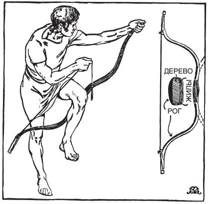 Рис 11 Составной лук Одиссея Так в колеснице пламенной став копием - фото 12