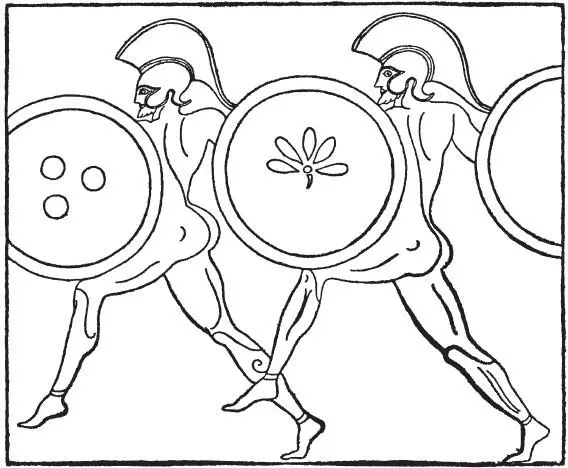 Рис 20 Бегущие воины Мы будем не правы если станем утверждать что Гомер - фото 21
