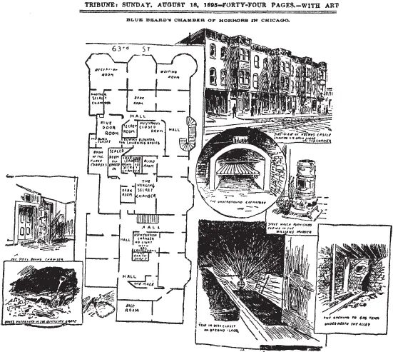 Замок Холмса В начале лета 1893 года Ненни Уильямс приехала в замок из - фото 11