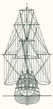 Корабль Гото Предестинация Корабль был заложен в ноябре 1698 года на - фото 20