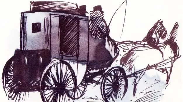 Примерно в 1820 году на дорогах появились чудовища паровые почтовые кареты - фото 183