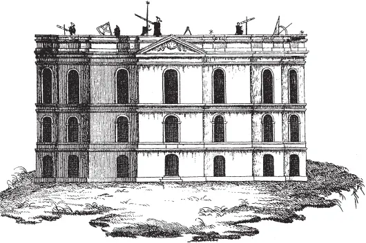 Парижская обсерватория 1785 г вид сзади Теодолит Джесса Рамсдена - фото 83