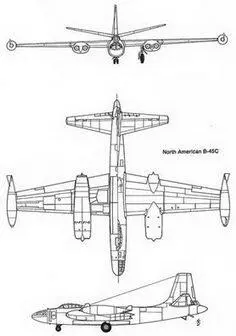 Схема бомбардировщика В45С В первоначальном проекте бомбардировщика 432 - фото 15
