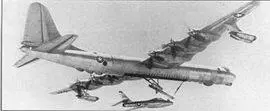 RB36F в роли авиаматки подхват в воздухе разведчика RF84F на выпускаемой - фото 224