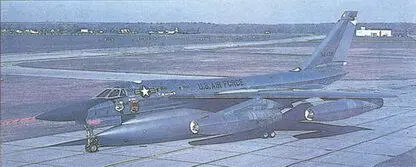 В58А в экспозиции музея ВВС США на авиабазе РайтПаттерсон Модель - фото 259